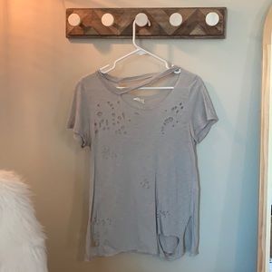 Emory Park, destroyed/distressed t-shirt. Size S.